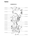 Схема №1 AH900035/12D с изображением Кабель для электротостера Tefal SS-992613