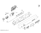 Схема №3 SHE55P05UC с изображением Панель управления для посудомойки Bosch 00683961