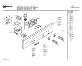 Схема №3 B1541W2 MEGA4545A с изображением Панель управления для плиты (духовки) Bosch 00434838