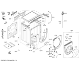 Схема №1 WBB24751IT с изображением Панель управления для стиралки Bosch 00665433