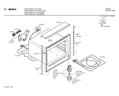 Схема №2 HEN120A с изображением Панель для духового шкафа Bosch 00284796