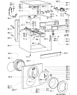 Схема №1 AWM 4300 с изображением Тумблер для стиральной машины Whirlpool 481927618449