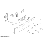 Схема №3 CF26850 с изображением Панель управления для электропечи Bosch 00442202