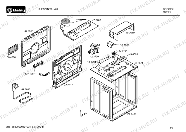 Схема №2 3HF527N с изображением Кнопка для духового шкафа Bosch 00427591