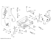 Схема №5 SN66T092AU Made in Germany с изображением Передняя панель для посудомоечной машины Siemens 00746023
