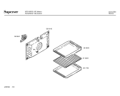 Схема №2 HCA250 с изображением Хомут для плиты (духовки) Bosch 00038712