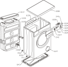 Схема №2 WS50109RS (334645, PS0A5/100R) с изображением Декоративная панель для стиральной машины Gorenje 331797