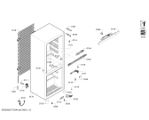 Схема №2 KG36DVI30G iQ500 с изображением Панель для холодильной камеры Siemens 00752850