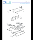 Схема №1 DEMK965B с изображением Рукоятка для духового шкафа DELONGHI 037270080