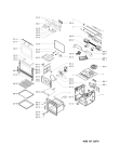Схема №1 ELIE 7253 IN с изображением Дверь (стекло) духовки для духового шкафа Whirlpool 481010595826