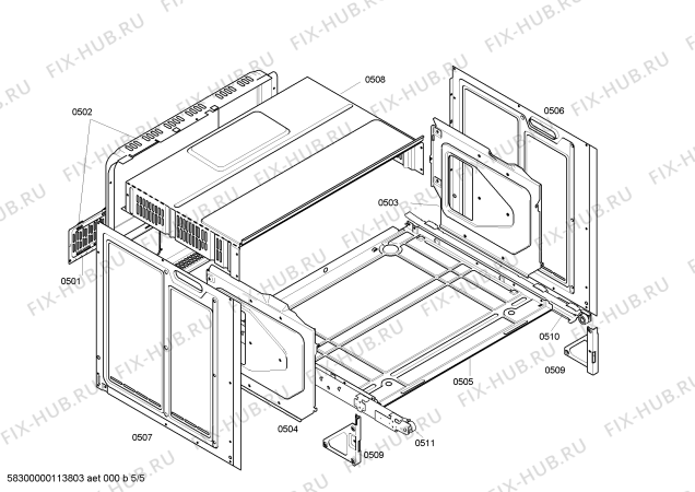 Схема №1 HEN784720 с изображением Фронтальное стекло для духового шкафа Bosch 00476056