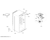 Схема №1 KIRMIL8 с изображением Дверь для холодильника Bosch 00247353