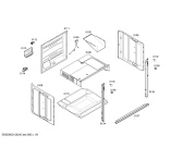 Схема №2 E3544N0 MEGA 3544N с изображением Панель управления для плиты (духовки) Bosch 00666976