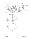 Схема №1 3XGSC9455J с изображением Декоративная панель для стиральной машины Whirlpool 480110100215