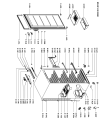 Схема №1 AFG 388/H с изображением Ящик (корзина) для холодильника Whirlpool 481241848636