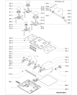 Схема №1 AKM 520/IX/01 с изображением Затычка для плиты (духовки) Whirlpool 481244039282