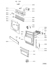 Схема №1 ADG 931/2 AV с изображением Обшивка для электропосудомоечной машины Whirlpool 481245370562