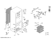 Схема №2 CK268V70 с изображением Передняя часть корпуса для холодильника Bosch 00700626