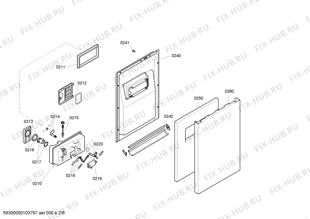 Схема №1 SRU84A05 Exclusiv с изображением Кнопка для посудомоечной машины Bosch 00421559