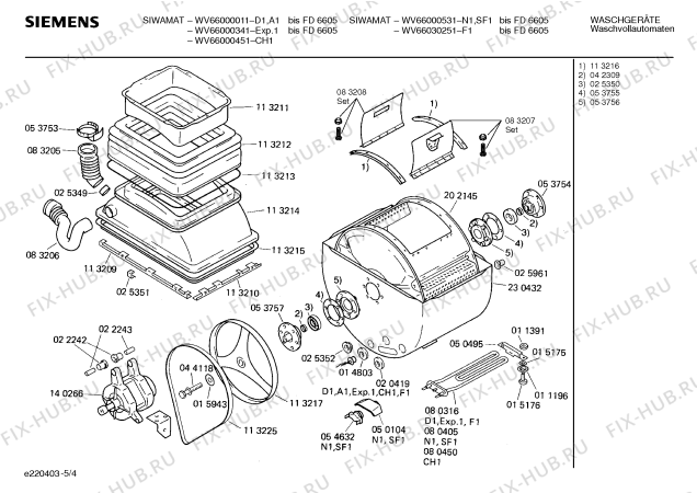Схема №2 WV65000011 SIWAMAT 650 с изображением Ручка выбора температуры для стиралки Siemens 00053746