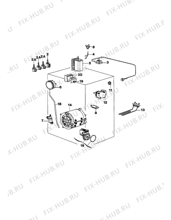 Взрыв-схема стиральной машины Zanussi TL574 - Схема узла Section 5