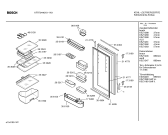 Схема №1 KFL70440 с изображением Дверь для холодильной камеры Bosch 00214777