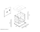 Схема №1 HB30S51UC с изображением Интерфейс для плиты (духовки) Siemens 00479461