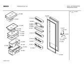 Схема №2 KSK38423FF с изображением Поднос для холодильника Bosch 00434614