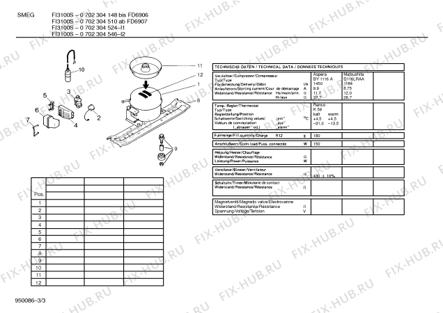 Схема №2 KIVSM20II FI3100S -0 702 304 561 с изображением Крышка для холодильной камеры Bosch 00087491