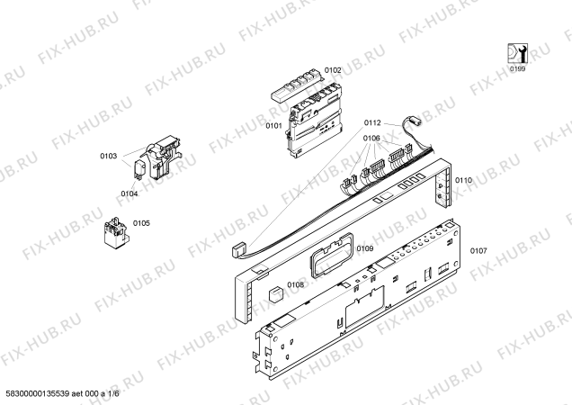 Схема №2 S54M43X0EP с изображением Декоративная рамка для электропосудомоечной машины Bosch 00671829