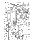 Схема №1 WA9850 WA 9850 A/WS-GB с изображением Петля люка (двери) для стиральной машины Whirlpool 481241718345