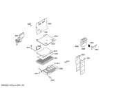 Схема №2 KDN40A73NE с изображением Дверь морозильной камеры для холодильника Bosch 00683518