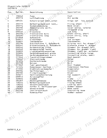 Схема №2 IK573015 с изображением Противень для холодильника Bosch 00293773