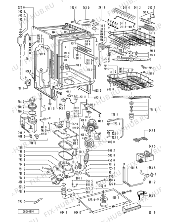 Схема №1 GSI 4895/1 CTW-IN с изображением Электролампа для посудомоечной машины Whirlpool 481238128042