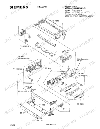 Схема №2 FM602S4FF с изображением Клапан для телевизора Siemens 00755771