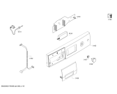 Схема №1 WVH28540 с изображением Панель управления для стиралки Bosch 00704170