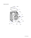 Схема №1 AWZ9614F с изображением Электропомпа для стиралки Whirlpool 482000020676
