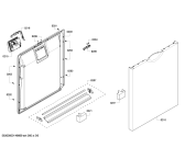Схема №2 SHE4AM06UC с изображением Панель управления для посудомоечной машины Bosch 00680464