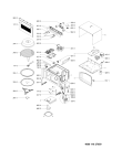 Схема №1 IM 90L VIT с изображением Дверь для микроволновки Whirlpool 481011027061