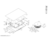 Схема №2 PXE875BB1E с изображением Стеклокерамика для плиты (духовки) Bosch 00718237