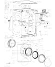 Схема №1 WA PLATINUM 87 DES+ с изображением Блок управления для стиральной машины Whirlpool 481010638977