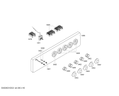 Схема №3 HSS120020 с изображением Кольцо для плиты (духовки) Bosch 00426447