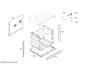 Схема №2 HB30S51UC с изображением Дверь для электропечи Siemens 00479473