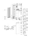 Схема №1 AFB1843A1 (F155638) с изображением Ящик (корзина) для холодильной камеры Indesit C00520838