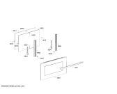 Схема №3 HSB785055N с изображением Труба для плиты (духовки) Bosch 00705838