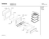 Схема №1 HM32580TR с изображением Панель управления для электропечи Siemens 00359990