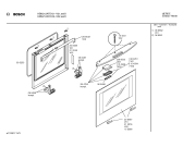 Схема №2 HBN212AEU с изображением Панель для духового шкафа Bosch 00286498