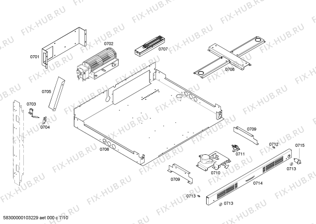Схема №2 SM272BW с изображением Дисплейный модуль для плиты (духовки) Bosch 00492067