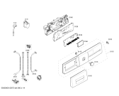 Схема №1 WM12E468GB E12.46 с изображением Панель управления для стиралки Siemens 00665805