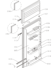 Схема №1 AGRI23DA (309531, HZZI2426) с изображением Дверка для холодильника Gorenje 505475